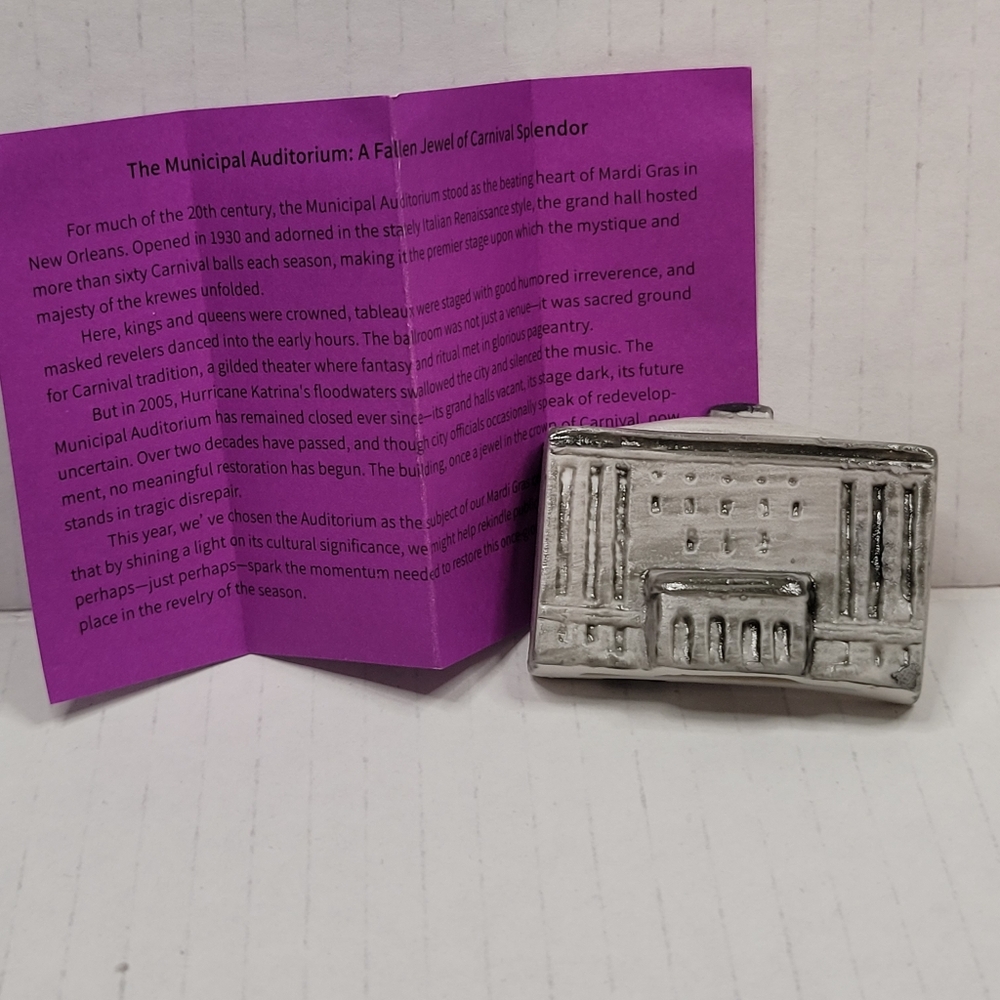 New 2026 Haydel’s King Cake Doll – The Municipal Auditorium